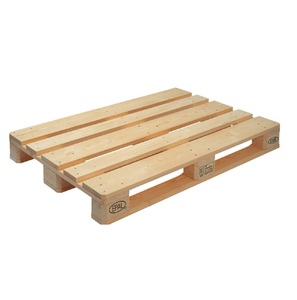 Paleta de madera resistente con entrada de 4 lados, dimensiones de 48x40 pulgadas, peso unitario de 50 lb, con proceso de tratamiento térmico sin químicos. - Product Image 3