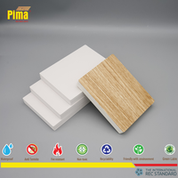 Celuka, respetuoso con el medio ambiente, resistente al agua, 4X8FT, 1220X2440mm, superficie brillante blanca, láminas para techos de PVC, espuma rígida de 6mm/8mm, fábrica de Forex personalizada