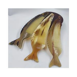 Peine de cuerno de lujo, respetuoso con el medio ambiente, duradero, herramienta hecha a mano, acabado liso pulido, hecho de cuerno, perfecto para el cuidado y el cuidado del cabello - Product Image 2