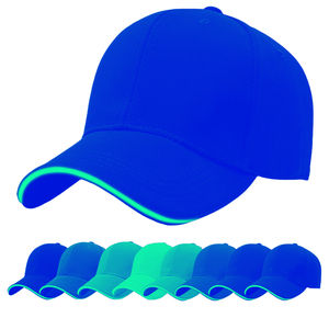 100% coton maille camionneurs casquette de Baseball personnalisé coloré 5 panneaux casquette de sport bord incurvé conception unie toile imperméable en gros - Product Image 2