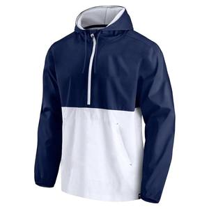 Waterproof Breathable Coated Canvas <b>Men's</b> Windbreaker <b>Puffer</b> <b>Jacket</b> Bamboo Lining Quick Dry Anti-Bacterial Front Logo Spring - Product Image 1