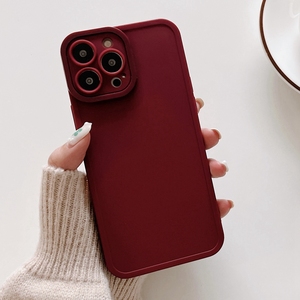 Custodia per cellulare in silicone morbido antiurto opaco per iphone xs max 11 12, per iphone 13 custodia <span class=keywords><strong>antishock</strong></span> - Product Image 6