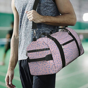Sac de sport en polyester écologique de haute qualité, fabriqué en usine, prix de gros, léger, logo personnalisé, sangle réglable - Product Image 5