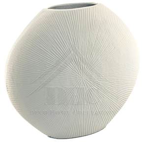 Vase à fleurs en fer robuste de Style côtier finition multicolore brillante déclaration audacieuse décor de table pour mariage ou décor de chambre - Product Image 3