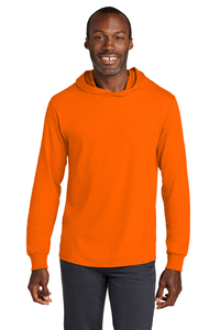 Camisetas de manga larga con capucha de algodón negro para hombre, camisetas con capucha personalizables para eventos, venta al por mayor, camisetas con capucha para reventa - Product Image 4