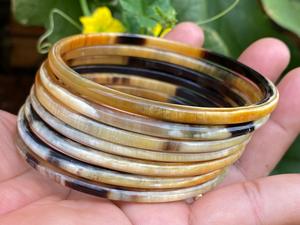 Buffalo Horn Natural Bangles <b>Bracelet</b> Crafting Buffalo Horn Hand Jewelry - Product Image 2