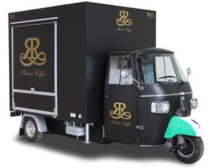 Tricycle alimentaire électrique, chariot de restauration mobile à trois roues, résistant à la rouille, garantie 5 ans, café, pizza, tacos, glaces, hot-dogs - Product Image 3