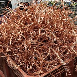 Fil de cuivre rouge, ferraille métallique, CuZn35 non allié, qualité supérieure 99,99%, pour cintrage, découpe, électroérosion, traitement en vrac, recyclage, modèle - Product Image 3