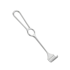 Écarteur de plaie Volkmann 8,34 po, 6 branches semi-affûtées, profondeur 16 mm, largeur 30 mm, écarteurs chirurgicaux - Product Image 4
