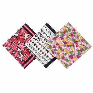 Personalized Print Soft Lightweight 100% Cotton <b>Bandana</b> Custom Printed Scarf - Product Image 1