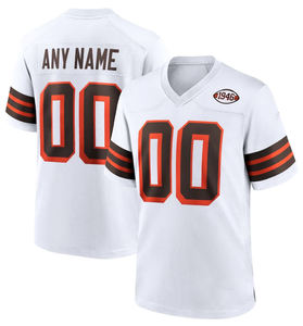 Nueva Camiseta Deportiva de Fútbol Americano para Hombre, Talla Grande, Transpirable, Antibacteriana, de Manga Corta, Estampada y Cosida - Product Image 5