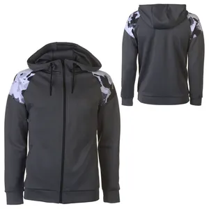 Yeni custom made düz Hoodies toptan tam fermuarlı kapüşonlu eşofman üstü fermuar erkek hoodie tişörtü % 100% pamuk çizgisiz kışlık kıyafet