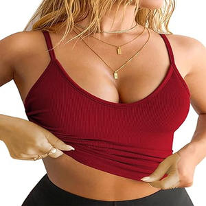 Camiseta sin mangas para mujer a la venta logotipo personalizado impreso cantidad a granel camiseta sin mangas para mujer camiseta sin mangas para ejercicio superventas para mujer - Product Image 1