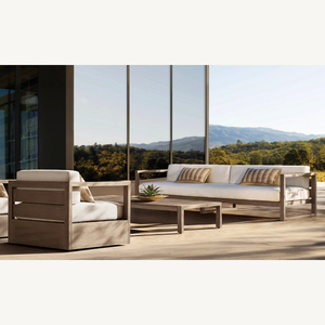 Coffee table <b>furniture</b> made of teak wood with a modern style, suitable for <b>restaurants</b> or outdoor cafes durable and high quality - Product Image 2