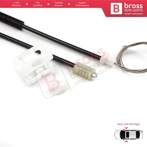 Kit de réparation de lève-vitre BWR5499, arrière gauche ou droit, pour 306 1992-2003, berline 4/5 portes HB 9221C2 - Product Image 6