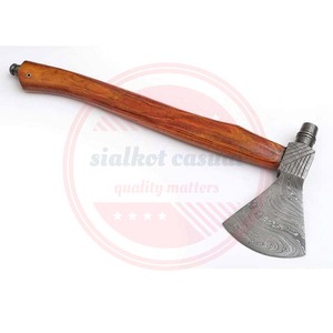 Hachas Tomahawk de Damasco hechas a mano personalizadas de alta calidad hachas de Damasco multiusos herramientas de caza - Product Image 6