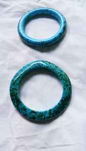 Brazalete de resina de alta venta, regalo de joyería de moda hecho a mano de la mejor calidad con tamaño personalizado y nuevo aspecto elegante para mujer - Product Image 2