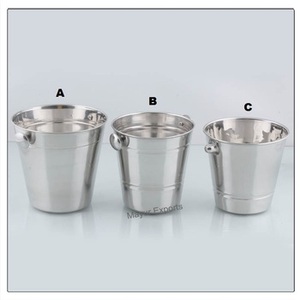 Cubo de Hielo de Acero Inoxidable, Contenedor de Almacenamiento de Hielo Duradero de Gran Capacidad de 5L para Bares, Hoteles, Eventos y Servicios de Catering - Product Image 2