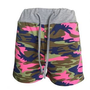 กางเกงขาสั้นออกกำลังกายผ้าฝ้าย100% ใส่ได้ทั้งชายและหญิงลายเข้ารูปสีพื้นป้องกันการเกิดรอยยับคุณภาพสูงย้อมสีเรียบ - Product Image 1