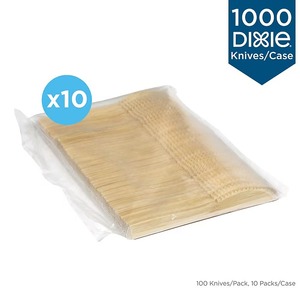 Cuchillo de Bambú Compostable Dixie, Marrón, 1000/Caja (ANKBAM) - Product Image 5