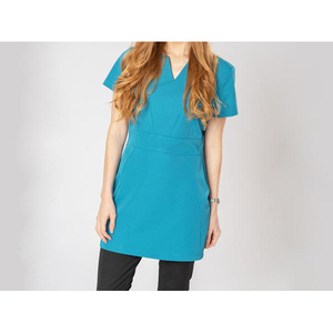 ชุดยูนิฟอร์มเสื้อคลุมถักคุณภาพสูงสำหรับผู้ชาย เหมาะสำหรับร้านทำเล็บ สปา โรงพยาบาล และร้านเสริมสวย - Product Image 4