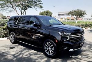 Véhicules de luxe d'occasion à faible kilométrage <span class=keywords><strong>CHEVROLET</strong></span> SUBURBANs <span class=keywords><strong>2022</strong></span> LT <span class=keywords><strong>2022</strong></span> MODÈLE ANNÉE PETROL NOIR COULEUR Voitures bien entretenues et prêtes à l'emploi - Product Image 4