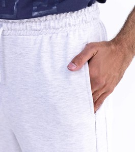 Nueva moda suave y cómodo pantalón 100% algodón Color blanco pantalón con bolsillos laterales ajuste moderno pantalones de hombre aspecto limpio para Casual - Product Image 6