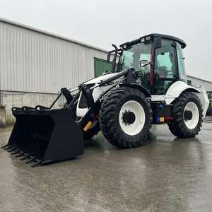 ENVÍO GRATUITO HIDROMEK HMK 102B Cargadora Retroexcavadora con Ruedas, Aprobada por EPA y CE, Cilindro Hidráulico Eaton, Motor Principal, Bomba, Caja de Cambios, PLC. - Product Image 1