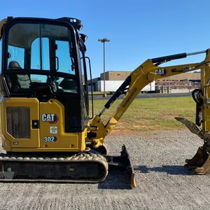 CAT Mini (jusqu'à 12,000 lbs) Excavatrices Machines de construction avec moteur PLC Mini Track Digger - Product Image 3