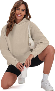 Women Hoodies Oversized <b>Fleece</b> Long Sleeve Casual Basic Pullover Sweatshirts 2025 Fall Outfits <b>Sweater</b> for women OEM Serviced - Product Image 2