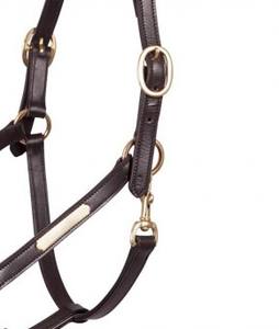 VENTE EN GROS ODM HORSE HALTER CUIR DOUX RÉGLABLE CUIR VÉRITABLE CHEVAL HORSE HALTER MATÉRIEL EN ACIER INOXYDABLE DE L'INDE - Product Image 5