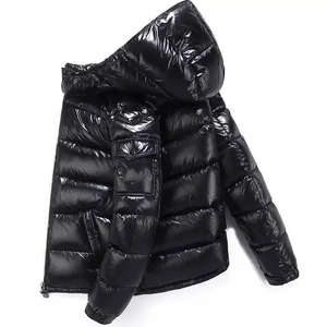 Veste Puffer Vente en gros Logo personnalisé OEM Imprimé Veste d'hiver personnalisée de haute qualité pour hommes Veste Bubble Puffer avec poches - Product Image 4