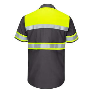 Camisetas de Manga Corta de Seguridad para Hombre, Uniformes de Guardia de Verano Personalizables al por Mayor con Servicio OEM Disponible - Product Image 6
