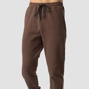 กางเกงขนแกะผู้ชายระบายความร้อน - น้ําหนักเบาและสะดวกสบาย เหมาะสําหรับการวิ่ง โยคะ และฟิตเนส - Product Image 2