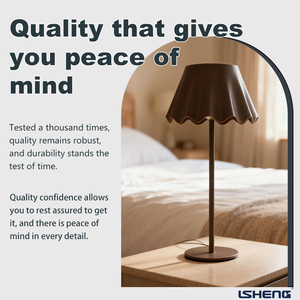 Pháp-phong cách hiện đại sang trọng pin-powered LED bảng đèn hoa hình chụp đèn điều khiển cảm ứng cho phòng ngủ phòng khách - Product Image 2