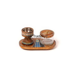 Lujoso quemador de incienso de madera mubkhar perfecto para la oficina en casa y la relajación tradebyd - Product Image 6