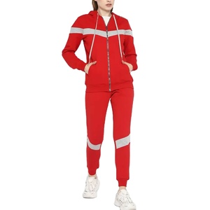 ชุดวอร์มลำลองผู้หญิงแบบมีฮู้ด น้ำหนักเบา ไซส์ XS-XL ผลิตตามสั่ง (OEM) ลายพิมพ์เรียบ สำหรับออกกำลังกาย ฤดูหนาว ปี 2026 - Product Image 1