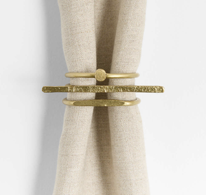 Rond de serviette en métal doré de qualité supérieure pour hôtels et restaurants Rond de serviette en métal doré le plus vendu pour l'utilisation de la vaisselle - Product Image 2