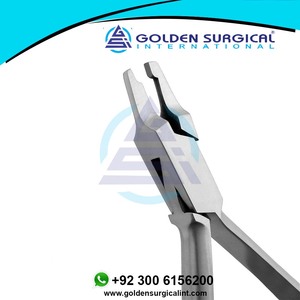 Pince à sertir pour couronnes et bandes orthodontiques dentaires pour contourner et façonner les couronnes et les bandes | Instruments de dentisterie - Product Image 5