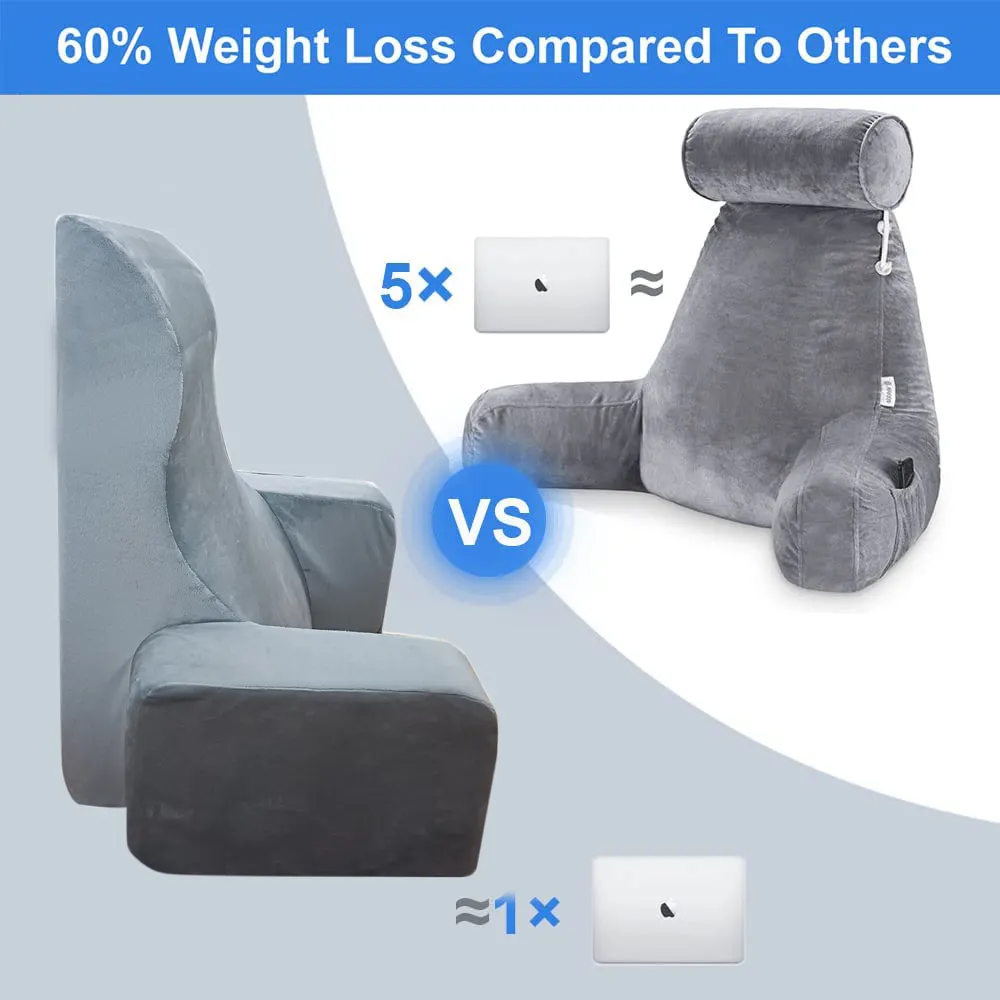 New Armrest Chair Pillow for Relaxing  Reading  or Watching TV