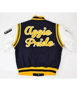 Chaqueta universitaria de lana personalizable para hombres y mujeres Durable Cálido y elegante - Product Image 3