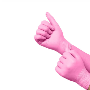 Gants de protection des mains et des bras en latex de nitrile 100% avec impression d'étiquettes Gants de sécurité personnalisés OEM - Product Image 6