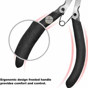 LUMINEX IMPEX LUB=147 5-Inch Stainless Steel Precision Flush Pliers-Light <b>Weight</b> Smooth Work Jewelry Plating Tool for <b>Bracelet</b> - Product Image 3