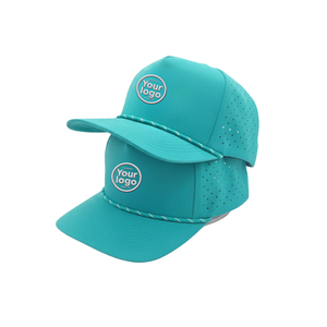 Gorra de Golf Impermeable de Alto Rendimiento con Orificios Cortados con Láser, Logotipo Bordado en 3D Personalizado, Gorra Transpirable con Cierre a Presión, Unisex - Product Image 5
