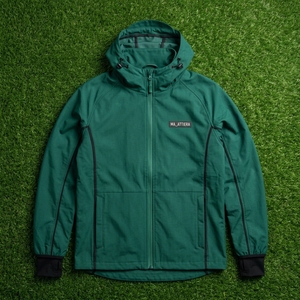 <b>Men</b> Green Hooded Outdoor <b>Jacket</b> Lightweight Windproof Utility Hiking <b>Running</b> Sports Zip Up <b>Jacket</b> - Product Image 6