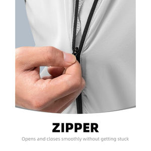 Chaquetas Cortavientos para Hombre, Ligeras, con Capucha y Cremallera, para Senderismo, Ciclismo y Deportes - Product Image 3