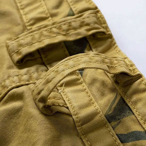 Kivotech Short cargo en coton personnalisé pour homme Séchage rapide et respirant Logo taille moyenne grande décontracté multi-poches - Product Image 4