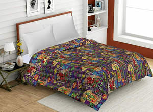 RED Tropicana Kantha <b>Quilt</b> Vintage Kantha <b>Quilt</b> Cotton <b>Bedding</b> Bedspread Decorative Blanket Handmade Kantha Throws Wholesale OEM - Product Image 6