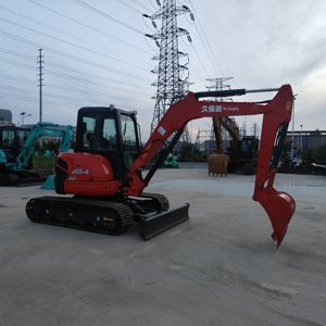 Mini pelle sur chenilles Kubota U55 d'occasion Excavatrice japonaise originale à bas prix Excavatrice Kubota U55 d'occasion à vendre - Product Image 4