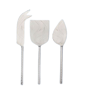 Cuchillo de queso decorativo chapado en oro con mango seguro para alimentos para el hogar a un precio razonable - Product Image 5